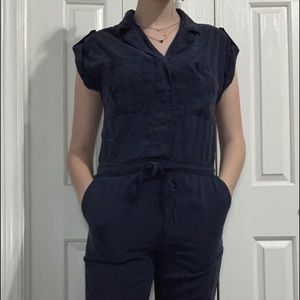 Short sleeve jumpsuit
